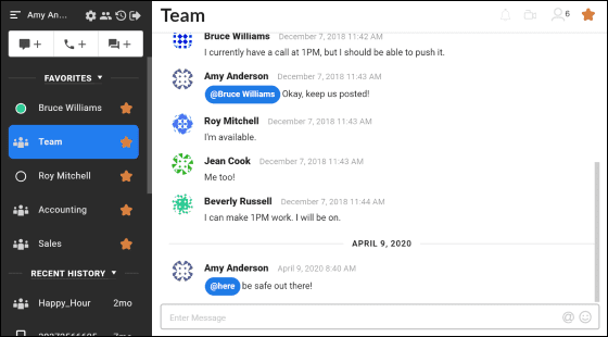 b-hive communicator group chat