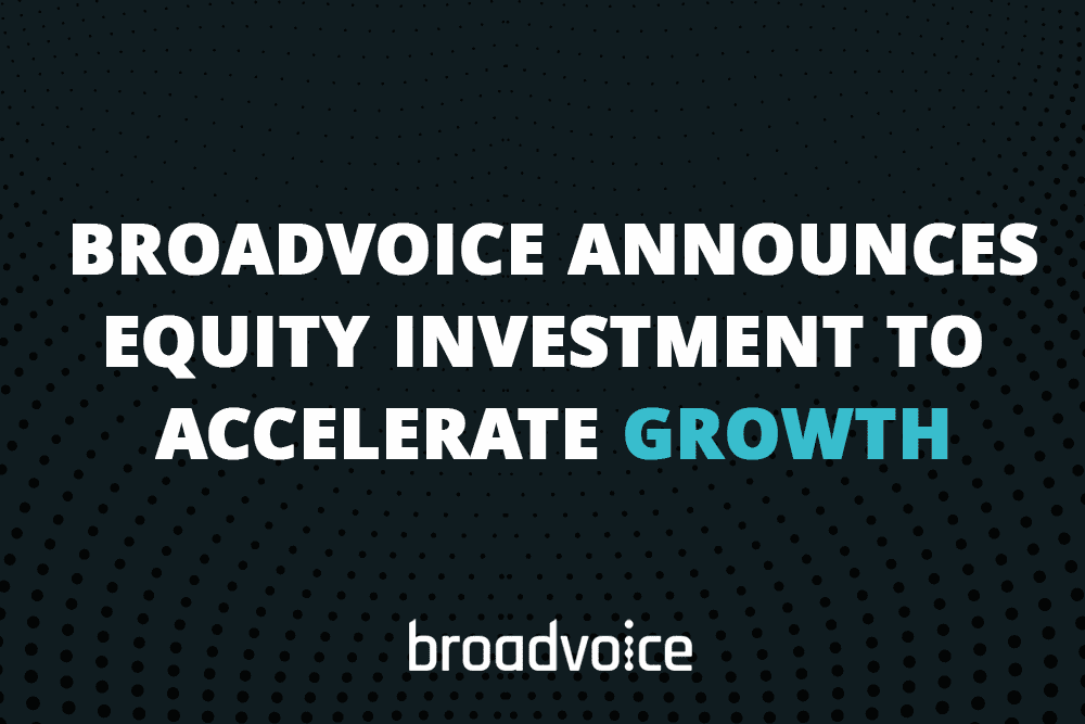 broadvoice announce equity investment