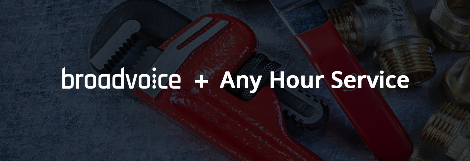 broadvoice and any hour banner text