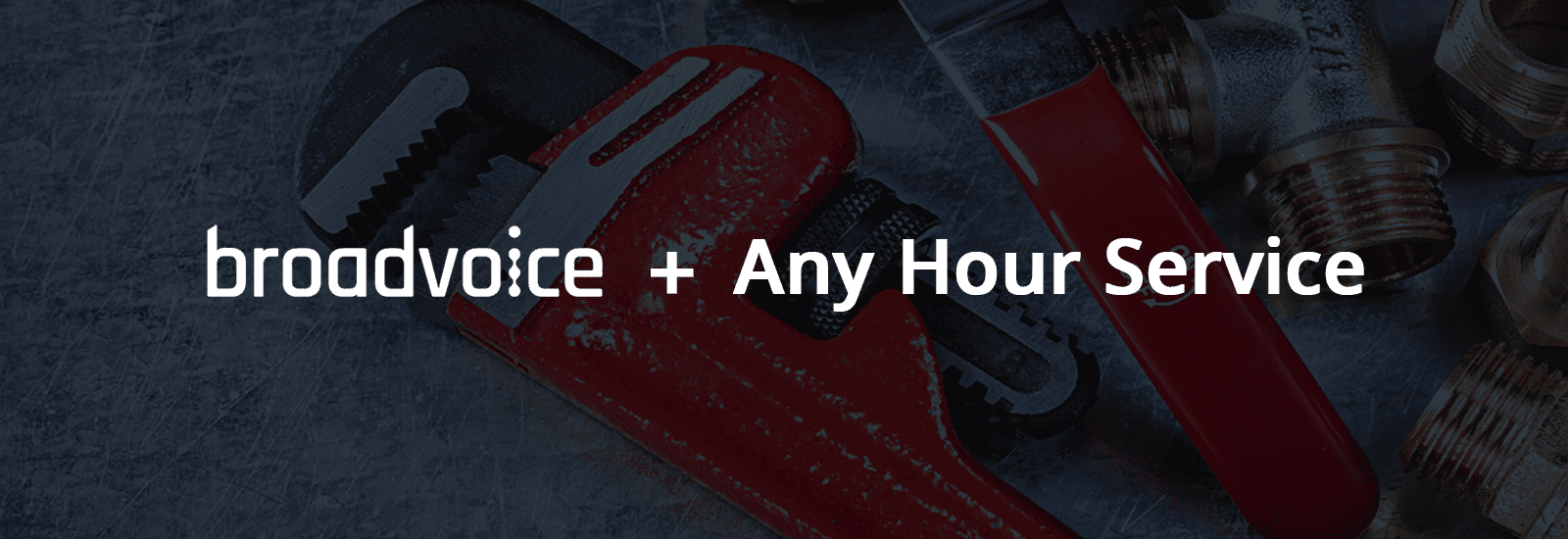 broadvoice and any hour banner text