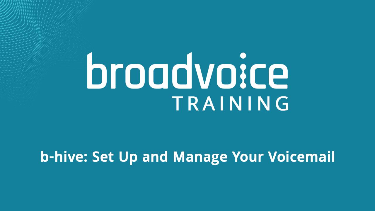 Setup & Manage Voicemail