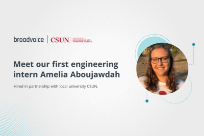 Meet Our First Engineering Intern Amelia Aboujawdah