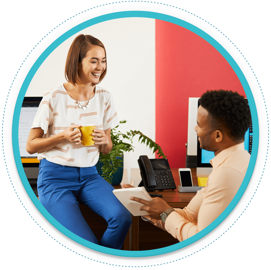 Collaboration ROI communicator display