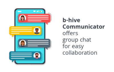 b-hive Communicator Offers Group Chat for Easy Collaboration