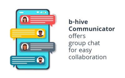 b-hive Communicator Offers Group Chat for Easy Collaboration