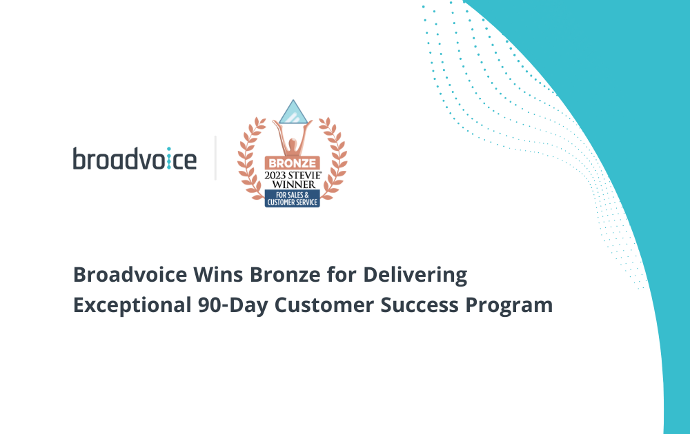 Broadvoice Awarded 2023 Stevie Award for Best Customer Satisfaction Strategy