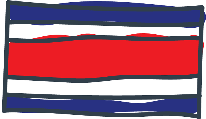 Costa Rica Flag