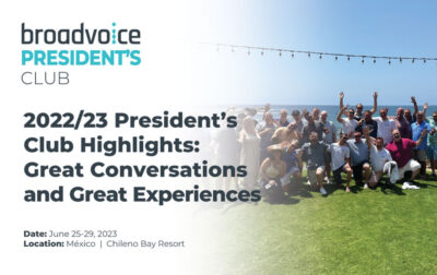 2022/23 President’s Club Highlights: Great Conversations and Great Experiences